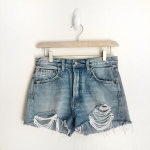 Boyish Button Fly Distressed Cut Off Jean Shorts size 27